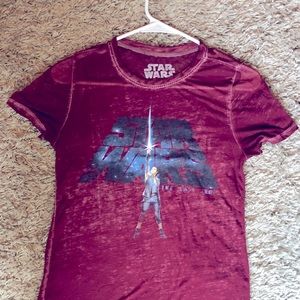 Star Wars tshirt.